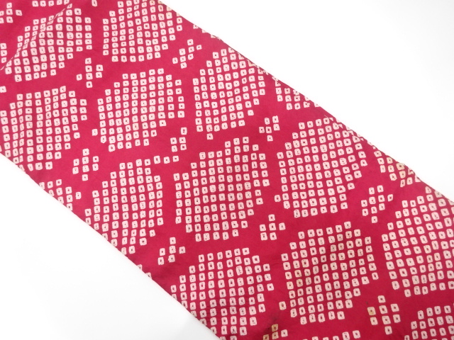 JAPANESE KIMONO / ANTIQUE NAGOYA OBI / SILK / SHIBORI